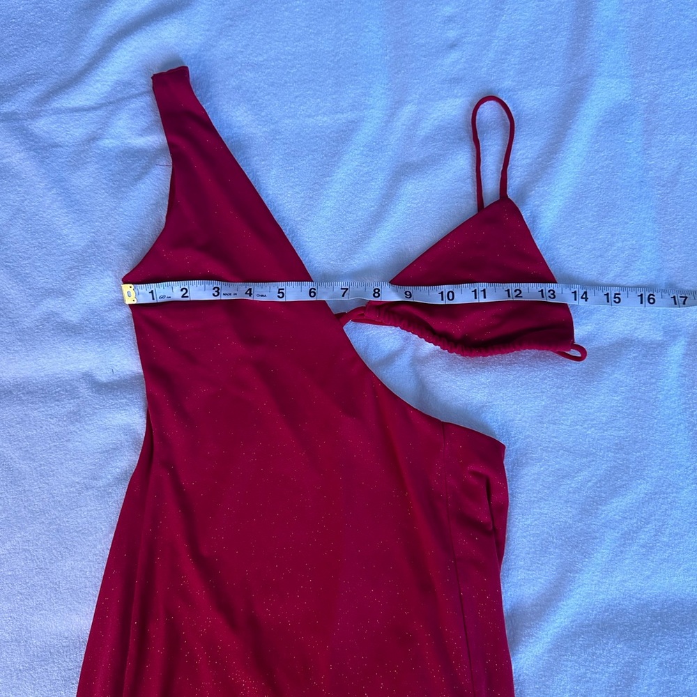 Lucy in the Sky Red Mini Festival Dress - Picture 12 of 12